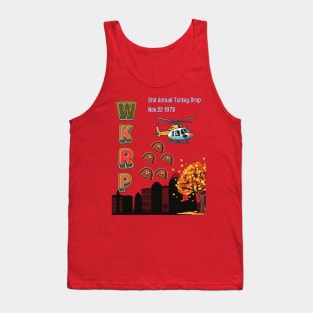 Wkrp turkey drop Tank Top